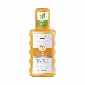  EUCERIN SUN oil control dry touch színtelen napozó spray FF50+ 200 ml