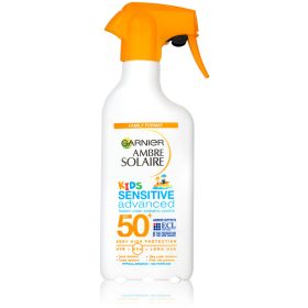   GARNIER AMBRE SOLAIRE SENSITIVE ADVANCED gyerek spray naptej SPF50+ 270 ml
