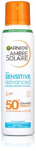 GARNIER AMBRE SOLAIRE SENSITIVE ADVANCED spray aeroszolos SPF50+ 150 ml