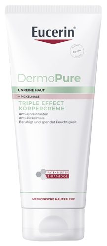 EUCERIN DERMOPURE hármashatású testkrém 200 ml