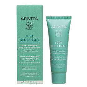 APIVITA JUST BEE CLEAR krém bőrhibák ellen 40 ml APIVITA JUST BEE CLEAR krém bőrhibák ellen 40 ml