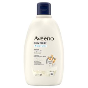 AVEENO SKIN RELIEF hidratáló tusfürdő, illatmentes 500 ml   AVEENO SKIN RELIEF hidratáló tusfürdő, illatmentes 500 ml