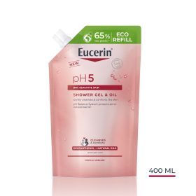 EUCERIN pH5 olajtusfürdő gél öko-utántöltő 400 ml
