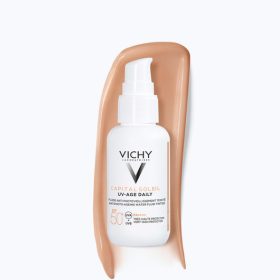 VICHY CAPITAL SOLEIL UV-AGE DAILY pigment színezett medium SPF50+ 40 ml   VICHY CAPITAL SOLEIL UV-AGE DAILY pigment színezett medium SPF50+ 40 ml