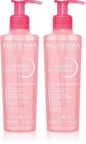 BIODERMA SENSIBIO MOUSSANT gél 2x200 ml VIRTUÁLIS