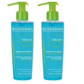 BIODERMA SÉBIUM MOUSSANT gél 2x200 ml VIRTUÁLIS BIODERMA SÉBIUM MOUSSANT gél 2x200 ml VIRTUÁLIS