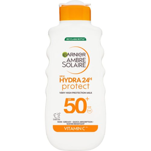 GARNIER AMBRE SOLAIRE Hydra24h UV-sugárzás elleni naptej SPF50 175 ml