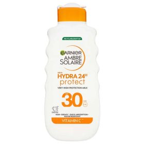   GARNIER AMBRE SOLAIRE Hydra24h UV-sugárzás elleni naptej SPF30 175 ml