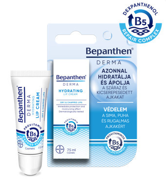BEPANTHEN DERMA hidratáló ajakápoló krém 7,5 g