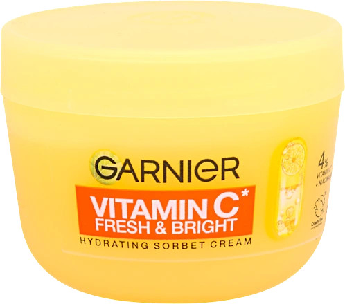 GARNIER Vitamin C* Fresh & Bright hidratáló sorbet krém 85 ml