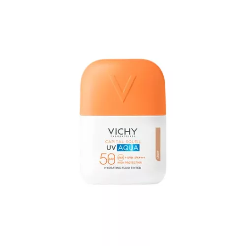 VICHY CAPITAL SOLEIL UV aqua fluid színezett (light) SPF50 50 ml