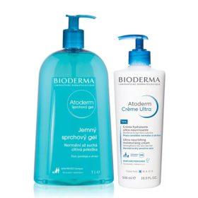  BIODERMA ATODERM tusfürdő 1000 ml + ATODERM krém ultra 500 ml VIRTUÁLIS