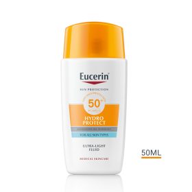   EUCERIN SUN hydro-ptotect ultra könnyű napozó fluid arcra SPF50+ 50 ml