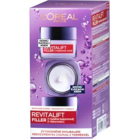 L' ORÉAL Paris Revitalift Filler (HA) Duopack Nappali+Éjszakai krém 2× 50 ml   L' ORÉAL Paris Revitalift Filler (HA) Duopack Nappali+Éjszakai krém 2× 50 ml