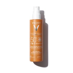 VICHY CAPITAL SOLEIL SPF50+ fluid spray arcra és testre 200 ml   VICHY CAPITAL SOLEIL SPF50+ fluid spray arcra és testre 200 ml
