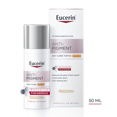 EUCERIN ANTI-PIGMENT FF30 színezett nappali arckrém light 50 ml