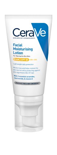 CERAVE hidratáló nappali arckrém SPF 50 fényvédővel 50 ml