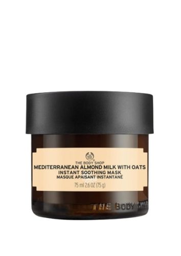 THE BODY SHOP mediterrán mandulatej és zab nyugtató arcmaszk 75 ml