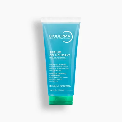 BIODERMA SÉBIUM MOUSSANT tisztító gél 200 ml