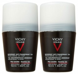 VICHY HOMME golyós izzadásgátló deo DUOPACK 50 ml