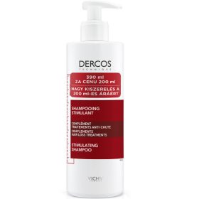 VICHY DERCOS ENERGIÁT ADÓ hajhullás elleni sampon 400 ml VICHY DERCOS ENERGIÁT ADÓ hajhullás elleni sampon 400 ml
