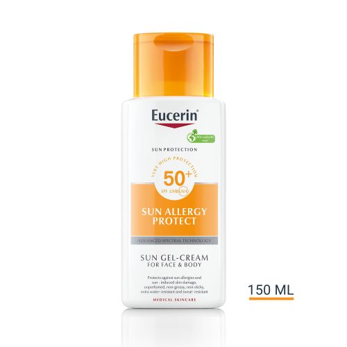 EUCERIN SUN FF50 NAPALLERGIA ELLENI krém-gél 150 ml