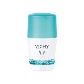 VICHY Izzadságszabályozó golyós dezodor intenzív hatással, foltmentes 50 ml   VICHY Izzadságszabályozó golyós dezodor intenzív hatással, foltmentes 50 ml