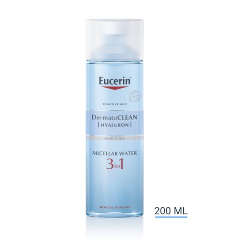 EUCERIN DERMATOCLEAN micellás arclemosó 200 ml