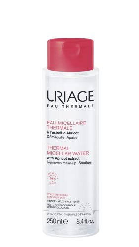 URIAGE TERMÁL MICELLÁS ARC- ÉS SMINKLEMOSÓ érzékeny piros bőrre 250 ml