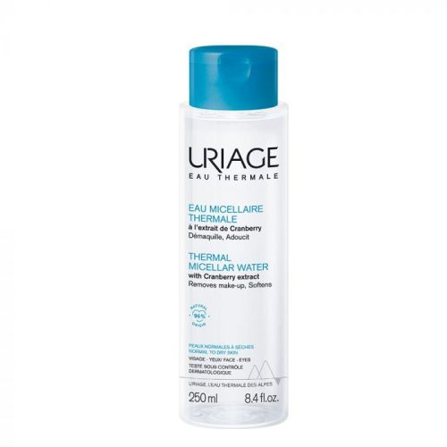 URIAGE TERMÁL MICELLÁS ARC- ÉS SMINKLEMOSÓ normál vagy száraz bőrre 250 ml