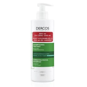 VICHY DERCOS SAMPON korpás és zsíros hajra 390 ml VICHY DERCOS SAMPON korpás és zsíros hajra 390 ml
