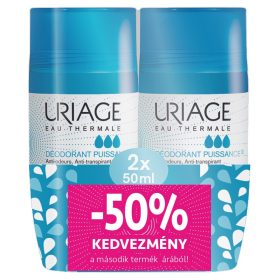 URIAGE DEO intenzív izzadásgátló golyós dezodor DUOPACK 50 + 50 ml   URIAGE DEO intenzív izzadásgátló golyós dezodor DUOPACK 50 + 50 ml