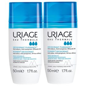   URIAGE DEO intenzív izzadásgátló golyós dezodor DUOPACK 50 + 50 ml