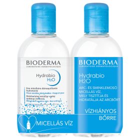 BIODERMA MICELLAFESZTIVÁL 2x250 ml HYDRABIO H2O micellás arclemosó száraz és vízhiányos bőrre   BIODERMA MICELLAFESZTIVÁL 2x250 ml HYDRABIO H2O micellás arclemosó száraz és vízhiányos bőrre