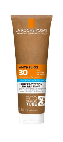 LA ROCHE-POSAY ANTHELIOS hidratáló naptej SPF30 250 ml öko tubusban