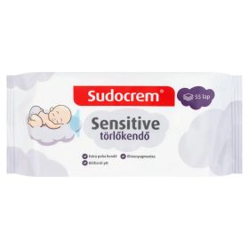 SUDOCREM sensitive törlőkendő 55 db SUDOCREM sensitive törlőkendő 55 db