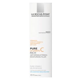 LA ROCHE-POSAY PURE VITAMIN C intenzív öregedésgátló ránctanító arckrém száraz bőrre 40 ml   LA ROCHE-POSAY PURE VITAMIN C intenzív öregedésgátló ránctanító arckrém száraz bőrre 40 ml