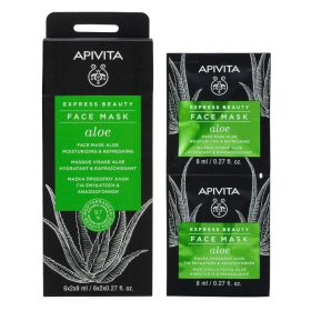 APIVITA EXPRESS hidratáló, frissítő arcmaszk - Aloe Verával 16 ML   APIVITA EXPRESS hidratáló, frissítő arcmaszk - Aloe Verával 16 ML