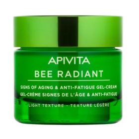 APIVITA BEE RADIANT bőröregedég és fáradtság jelei elleni gél-krém light 50 ml   APIVITA BEE RADIANT bőröregedég és fáradtság jelei elleni gél-krém light 50 ml