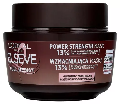 L' ORÉAL Paris Elseve Full Resist hajpakolás, 300 ml