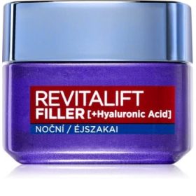 L' ORÉAL Paris Revitalift Filler (HA) Ránctalanító, Feltöltő éjszakai krém 50 ml   L' ORÉAL Paris Revitalift Filler (HA) Ránctalanító, Feltöltő éjszakai krém 50 ml