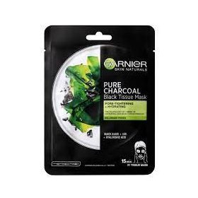 GARNIER Skin textil maszk - algás tág pórusokra 28 g