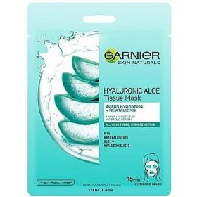 GARNIER Skin textil maszk - Aloe Vera 28 g
