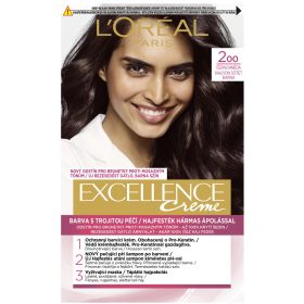 L' ORÉAL Paris Excellence hajfesték 200 nagyon sötét barna   L' ORÉAL Paris Excellence hajfesték 200 nagyon sötét barna