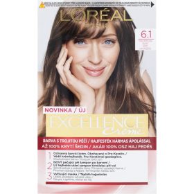 L' ORÉAL Paris Excellence hajfesték 6.1 sötét hamvasszőke   L' ORÉAL Paris Excellence hajfesték 6.1 sötét hamvasszőke
