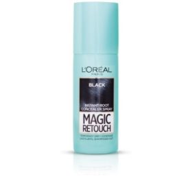 L' ORÉAL Paris Magic Retouch hajtőszínező spray fekete árnyalatokhoz 75 ml   L' ORÉAL Paris Magic Retouch hajtőszínező spray fekete árnyalatokhoz 75 ml