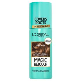 L' ORÉAL Paris Magic Retouch hajtőszínező spray barna árnyalatokhoz 75 ml   L' ORÉAL Paris Magic Retouch hajtőszínező spray barna árnyalatokhoz 75 ml