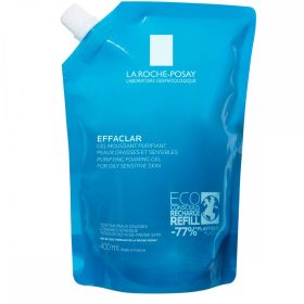 LA ROCHE-POSAY EFFACLAR habzó arctisztító gél érzékeny bőrre, utántöltő 400 ml   LA ROCHE-POSAY EFFACLAR habzó arctisztító gél érzékeny bőrre, utántöltő 400 ml