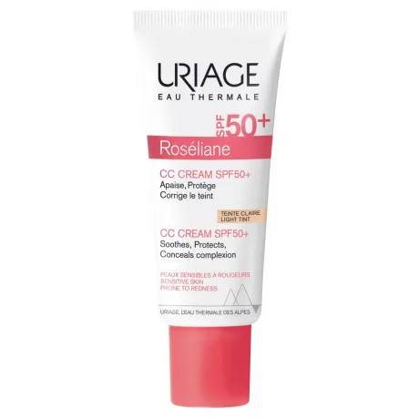 URIAGE ROSÉLIANE CC krém SPF50+ rosacea ellen 40ml