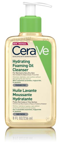 CERAVE hidratáló habzó olajos tisztító 236 ml